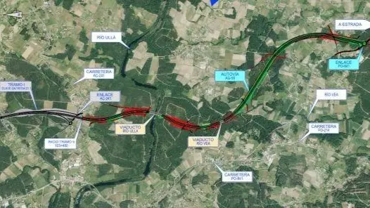Proyecto prolongaci&oacute;n de la autov&iacute;a Santiago-A Estrada
