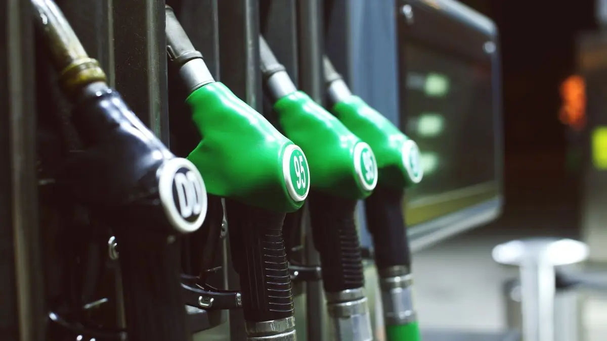 Surtidor en gasolinera