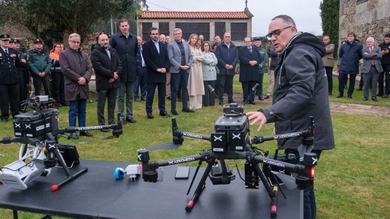 Dronefinder sistema de drones para vigilancia