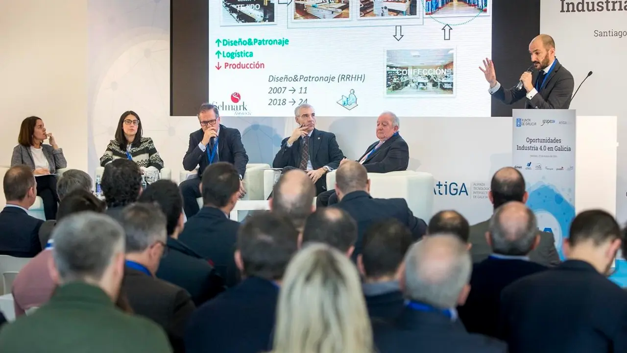 12,00 h.-   O conselleiro de Econom&iacute;a, Emprego e Industria, Francisco Conde, participar&aacute; na xornada sobre Oportunidades Industria 4.0 en Galicia. Na sala de convenci&oacute;ns (monte Gai&aacute;s, s/n). foto xo&aacute;n crespo20/03/18