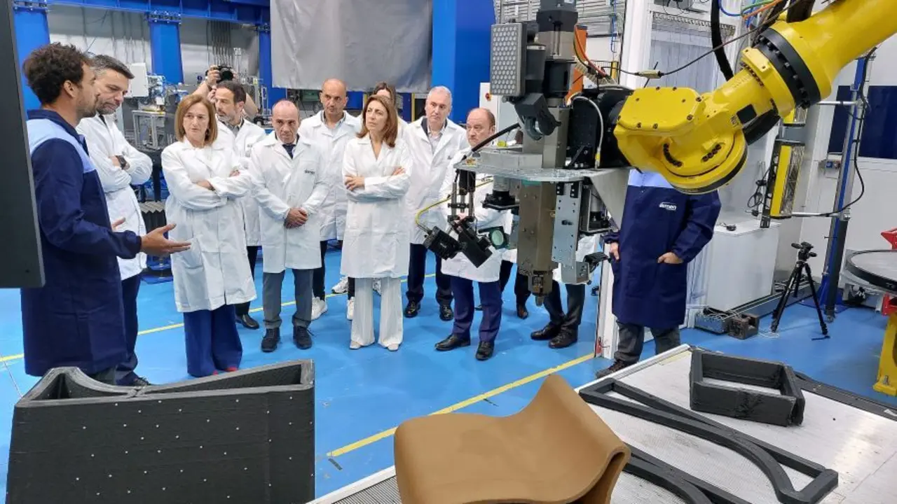 Visita Conselleira Medio Ambiente a AIMEN
