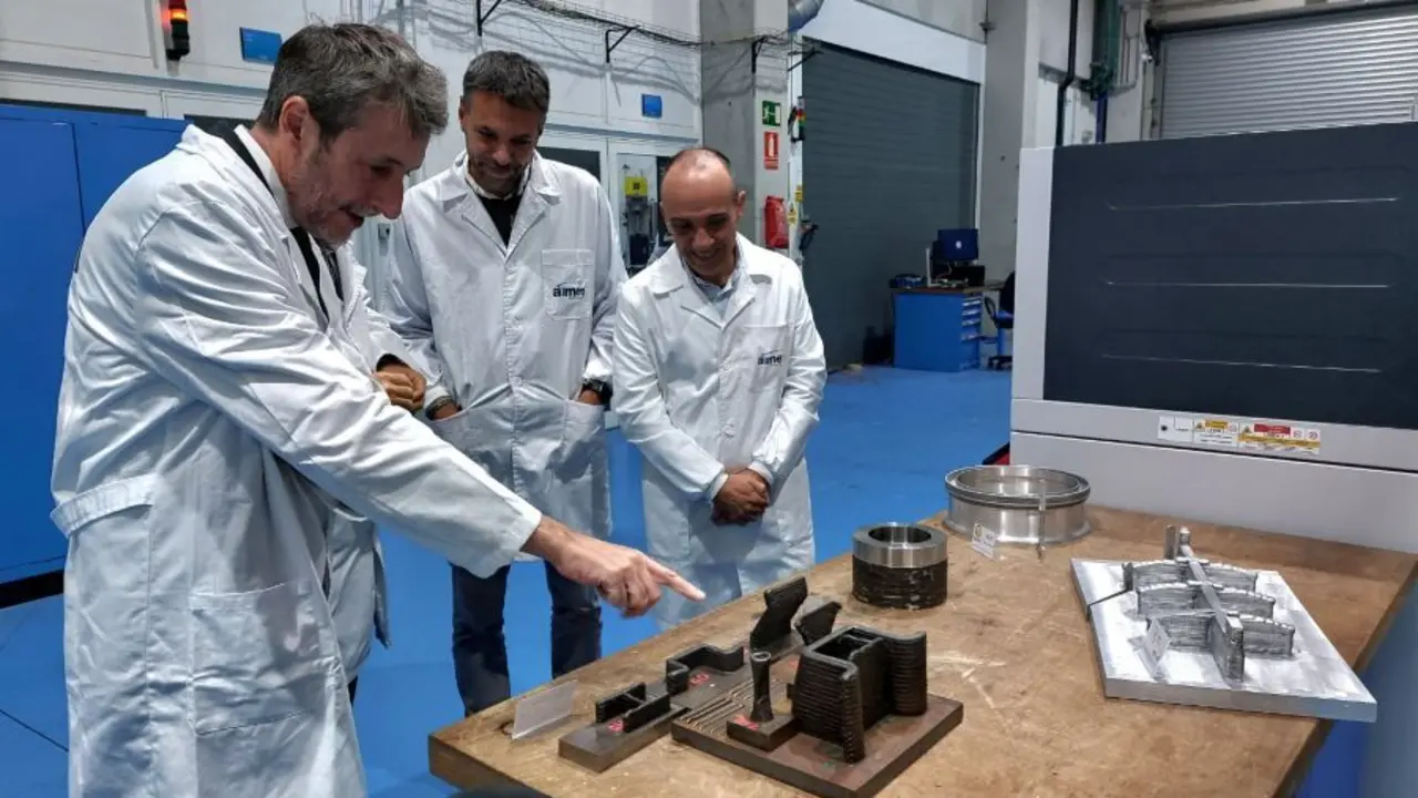 Visita del Director de CDTI a Aimen